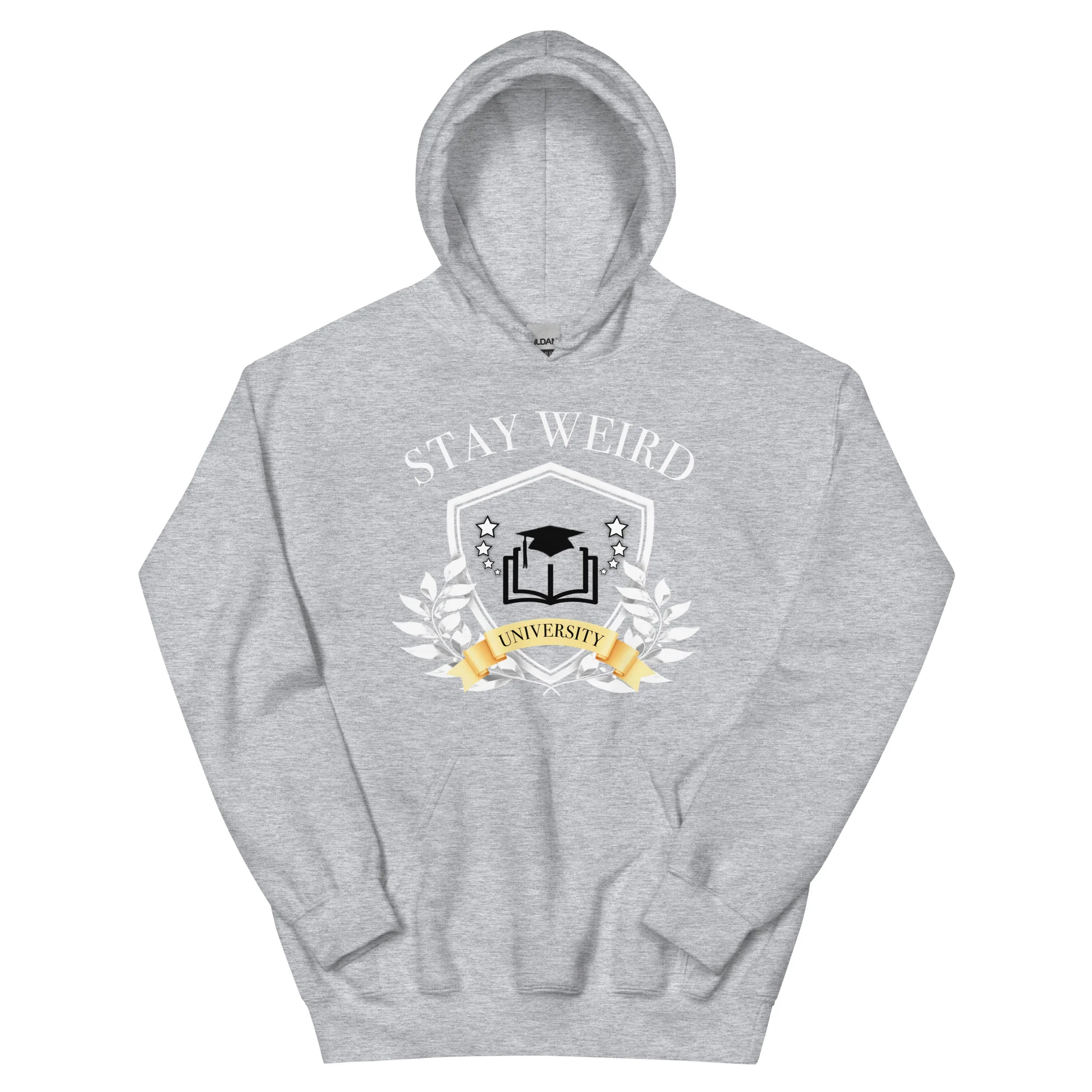 Stay Weird University Hoodie - Image 6